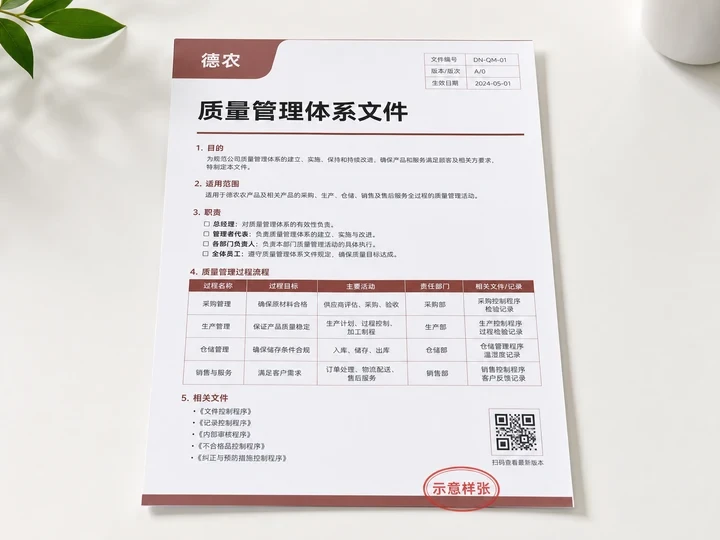 首页资质证书示意图四